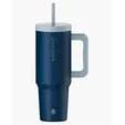 Aspen 40 oz. Vacuum Insulated Stainless Steel Tumbler With Handle — view 5