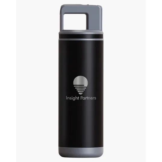 Grosche Alpine Flip N Sip Vacuum Insulated Stainless Steel Water Bottle, 20 oz. — view 5