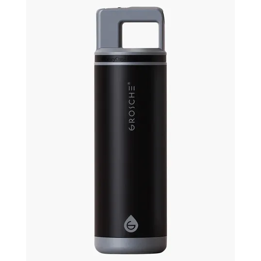 Grosche Alpine Flip N Sip Vacuum Insulated Stainless Steel Water Bottle, 20 oz. — view 7