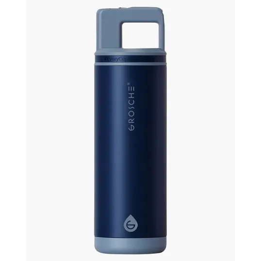 Grosche Alpine Flip N Sip Vacuum Insulated Stainless Steel Water Bottle, 20 oz. — view 8