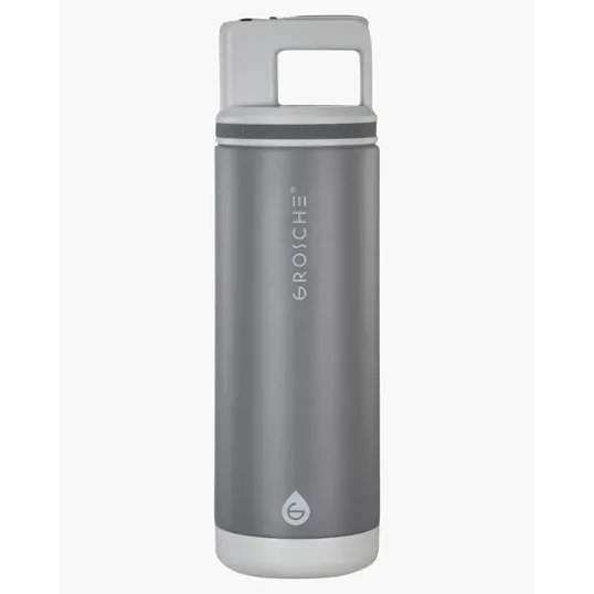 Grosche Alpine Flip N Sip Vacuum Insulated Stainless Steel Water Bottle, 20 oz. — view 9