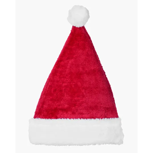 Holiday Christmas Plush Santa Hat