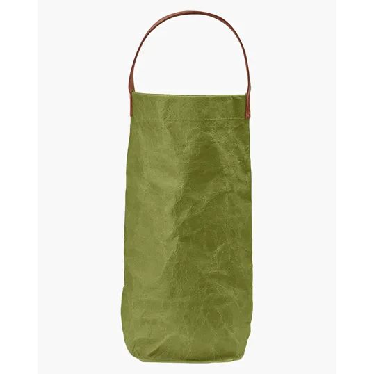 Prime Line Washed Kraft Paper Wine Tote Bag — view 2