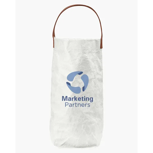 Prime Line Washed Kraft Paper Wine Tote Bag — view 10