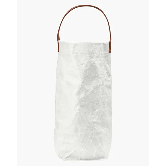Prime Line Washed Kraft Paper Wine Tote Bag — view 3