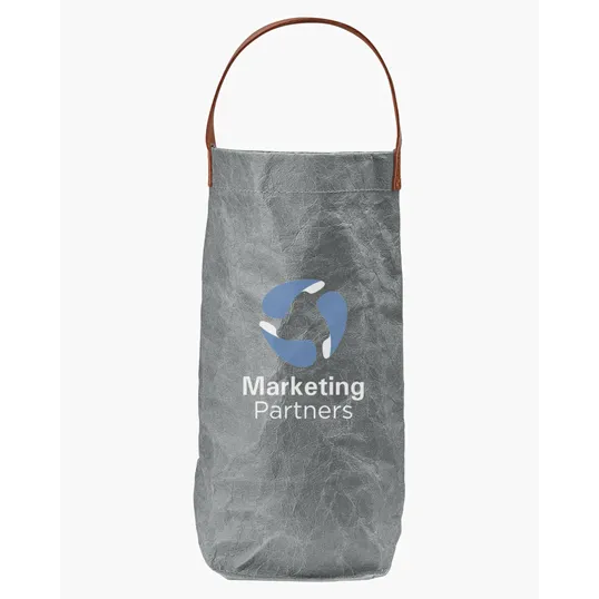 Prime Line Washed Kraft Paper Wine Tote Bag — view 12