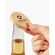 Prime Line Bamboo Bottle Opener with Magnet — view 2