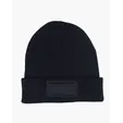 Knit Beanie With Patch