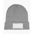 Knit Beanie With Patch — view 3