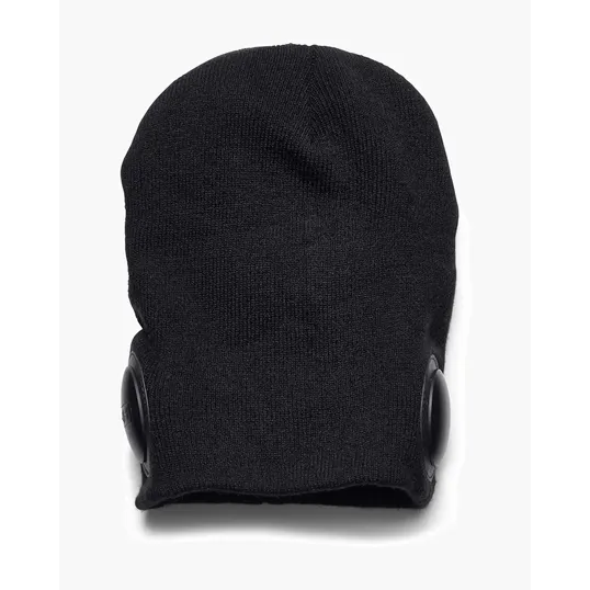 Acrylic Knit Beanie With Wireless Earphones
