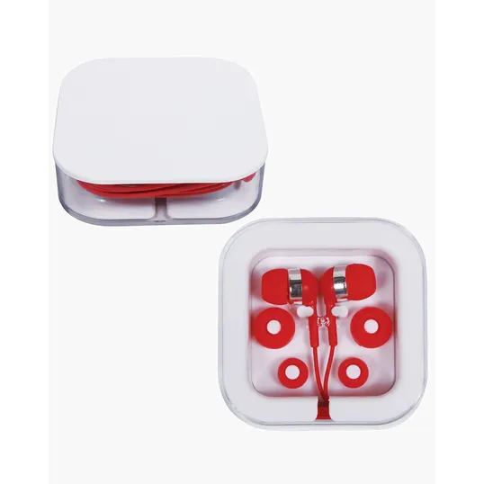 Earbuds in Square Case — view 2