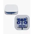 Earbuds in Square Case