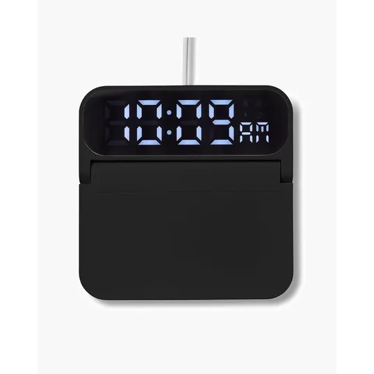 Foldable Alarm Clock & Wireless Charger