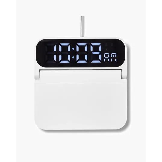 Foldable Alarm Clock & Wireless Charger — view 2