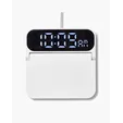 Foldable Alarm Clock & Wireless Charger — view 2