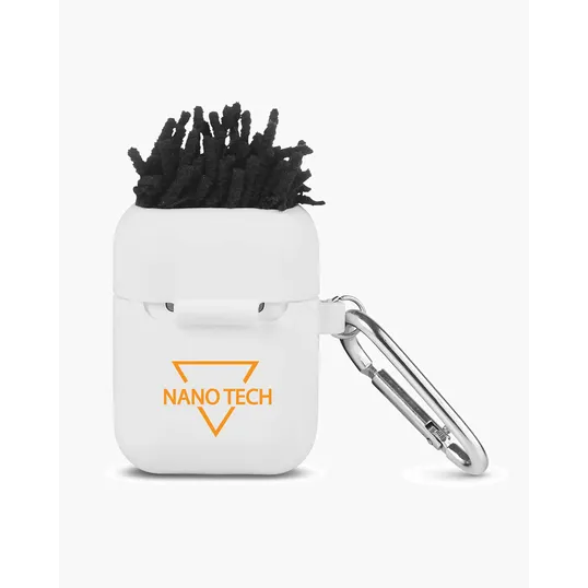 Silicone Earbud Case with Carabiner — view 7