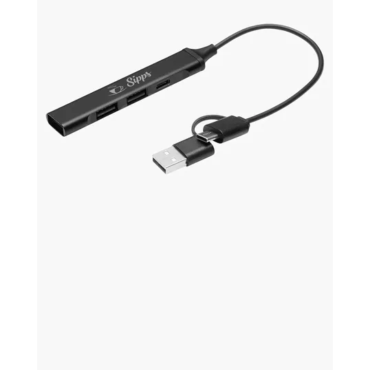 Prime Line USB-C Hub Adapter, Aluminum — view 5