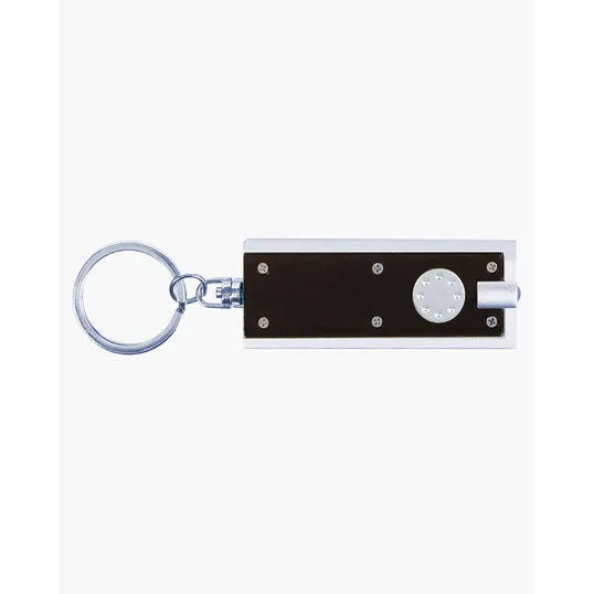 LED Flashlight With Keychain — view 2