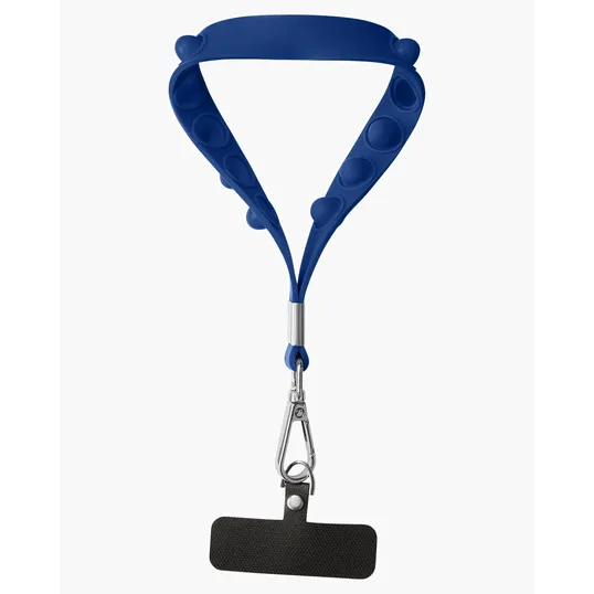 Push Pop Wrist Strap Keychain with Phone Holder — view 3