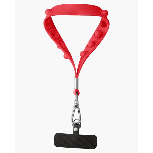 Push Pop Wrist Strap Keychain with Phone Holder — view 4
