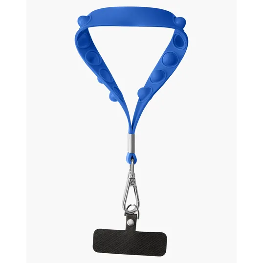 Push Pop Wrist Strap Keychain with Phone Holder — view 5