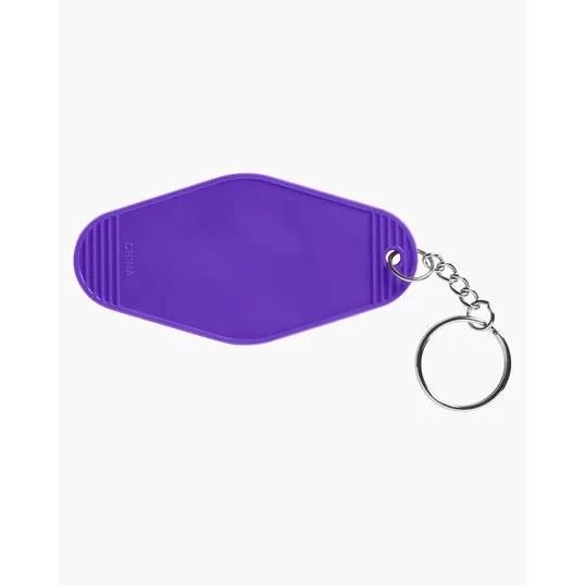 Recycled ABS Motel Keychain — view 10
