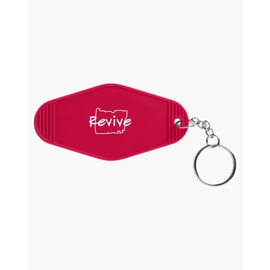 Recycled ABS Motel Keychain — view 44