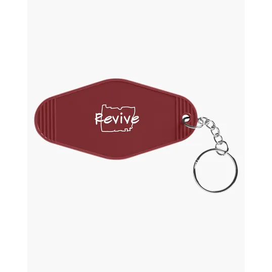 Recycled ABS Motel Keychain — view 54