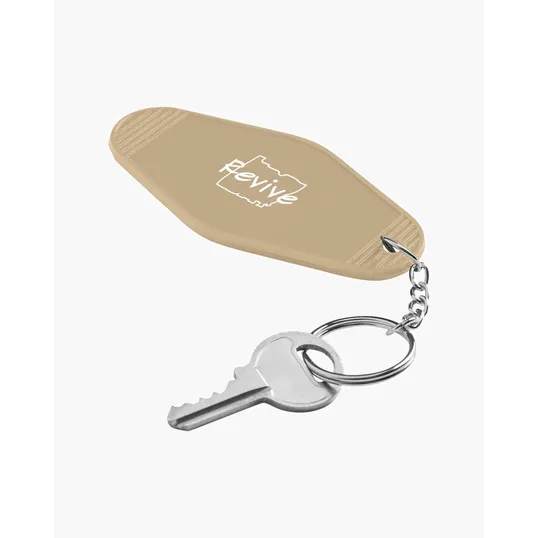 Recycled ABS Motel Keychain — view 58