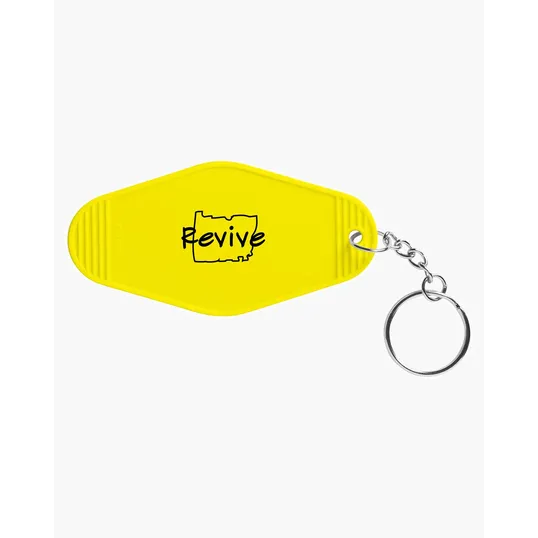 Recycled ABS Motel Keychain — view 66