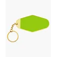 Earth Day Globe Metal Keychain — view 2