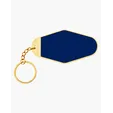 USA Patriotic Metal Keychain — view 2