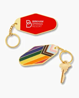Picture For b.free Rainbow Pride LGBTQ+ Metal Keychain.