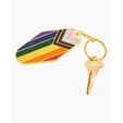 Rainbow Pride LGBTQ+ Metal Keychain
