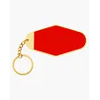 Rainbow Pride LGBTQ+ Metal Keychain — view 2