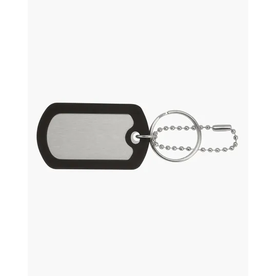 Prime Line Ball Chain Dog Tag Keychain