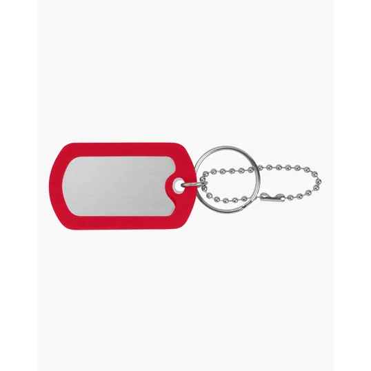 Prime Line Ball Chain Dog Tag Keychain — view 4
