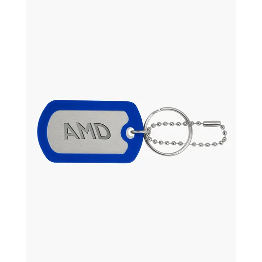 Prime Line Ball Chain Dog Tag Keychain — view 8