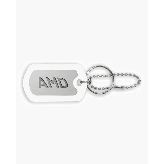 Prime Line Ball Chain Dog Tag Keychain — view 9