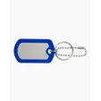 Prime Line Ball Chain Dog Tag Keychain — view 6