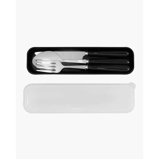 3-Piece Cutlery Set in Plastic Case