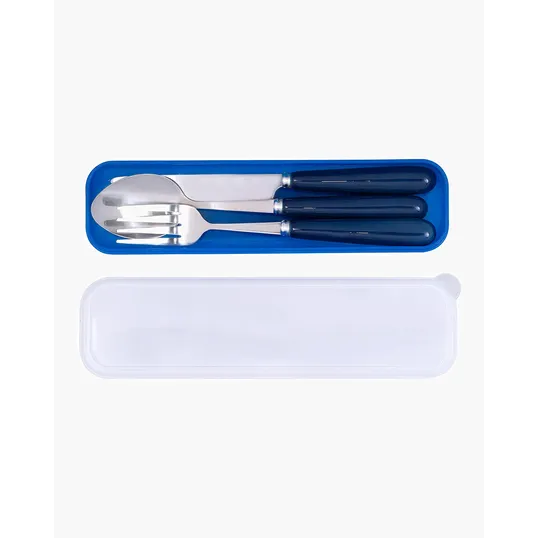 3-Piece Cutlery Set in Plastic Case — view 3