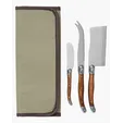 Prime Line Charcuterie Knife Set with Knife Roll