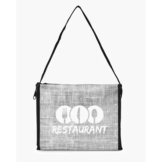 Denim Pattern Non-Woven 6-Pack Lunch Cooler Bag — view 7