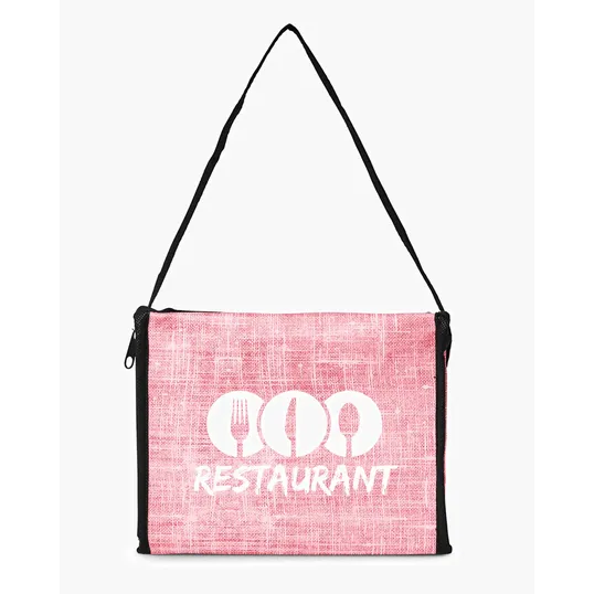 Denim Pattern Non-Woven 6-Pack Lunch Cooler Bag — view 11