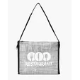 Denim Pattern Non-Woven 6-Pack Lunch Cooler Bag — view 7