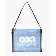 Denim Pattern Non-Woven 6-Pack Lunch Cooler Bag — view 9