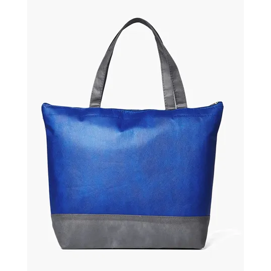 Hexagon Pattern Non-Woven Cooler Tote Bag — view 3