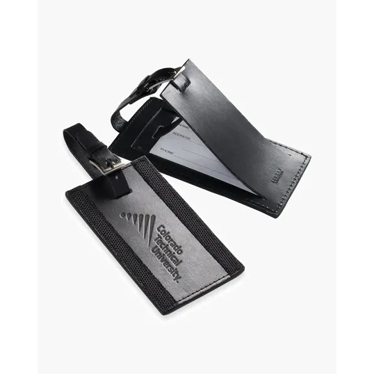 Majestic Leather Luggage Tag