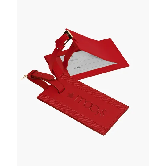 Majestic Leather Luggage Tag — view 3